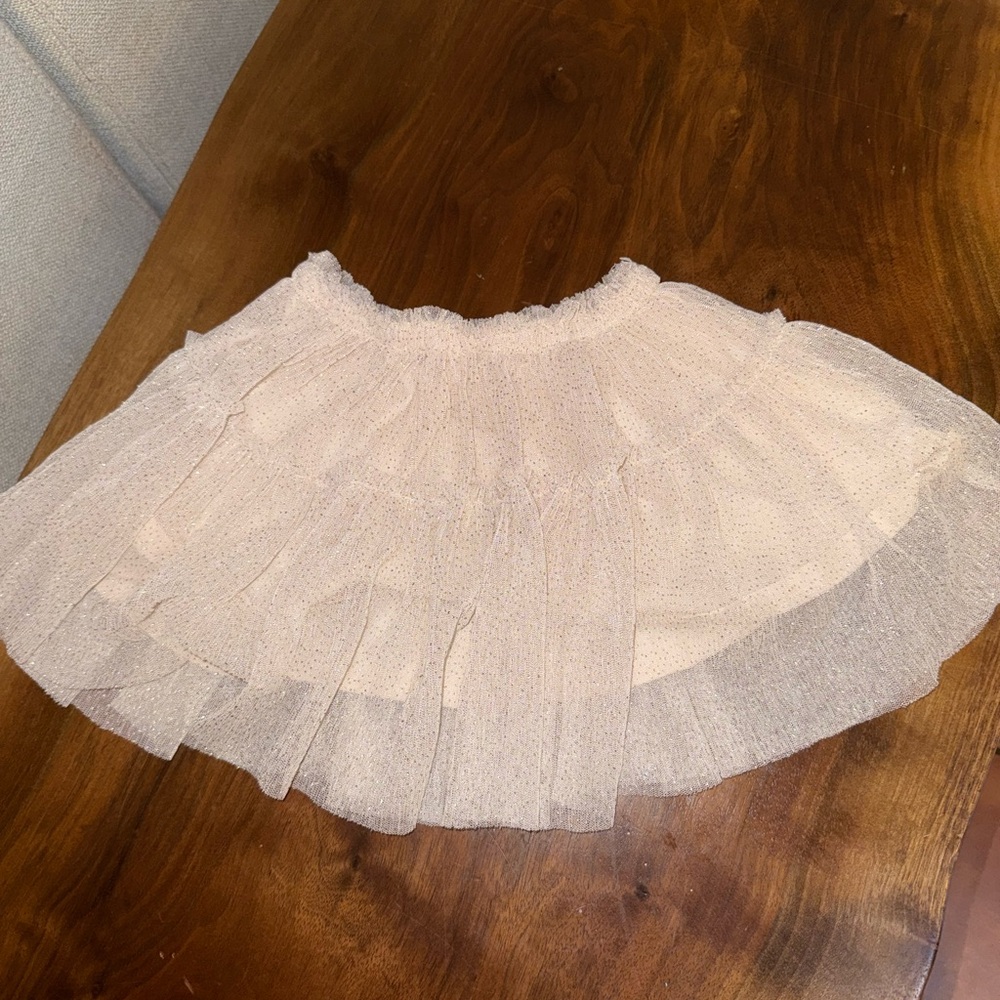 Zara‎ Cream Kids Skirt